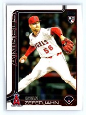 2025 Topps Update #US324 Ryan Zeferjahn Los Angeles Angels