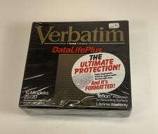 Verbatim Minidisk 10-Pack 2S/2D IBM Compatible PC  Sealed
