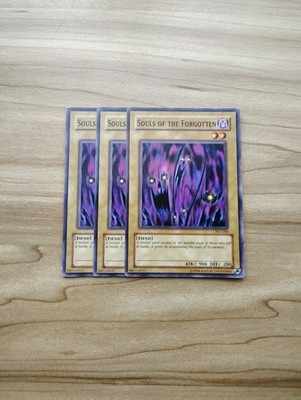 Yu-Gi-Oh! - Souls Of The Forgotten 3X  - Full Playset