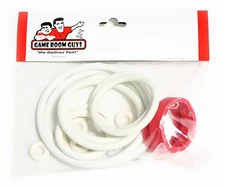 Coffee Mat Star Battle Pinball Machine Replacement Repair Rubber Ring Kit White