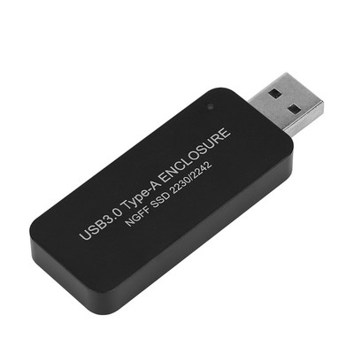 USB3.0 To M.2 NGFF SDD Enclosure External Hard Drive Box For 2230 / 2242 FY