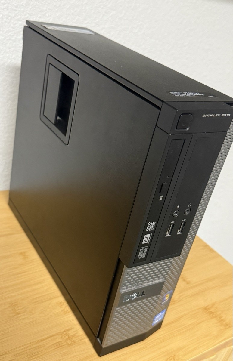 Dell OptiPlex 3010 SFF, i5 CPU, 8GB RAM, 500G HDD, Win10 Pro 