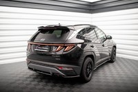 Maxton Design Heckspoiler Lippe Passend FüR Hyundai Tucson Mk4 Fl Schwarz Hochgl