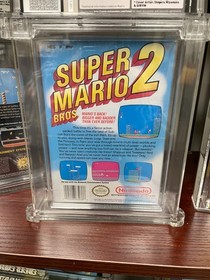 Super Mario Bros. 1, 2 AND 3 Graded WATA 9.0, WATA 8.5 and VGA 85