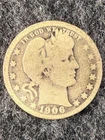1906-O Barber Quarter 25C - 90% Silver - GREAT COIN! SHIPS FREE!