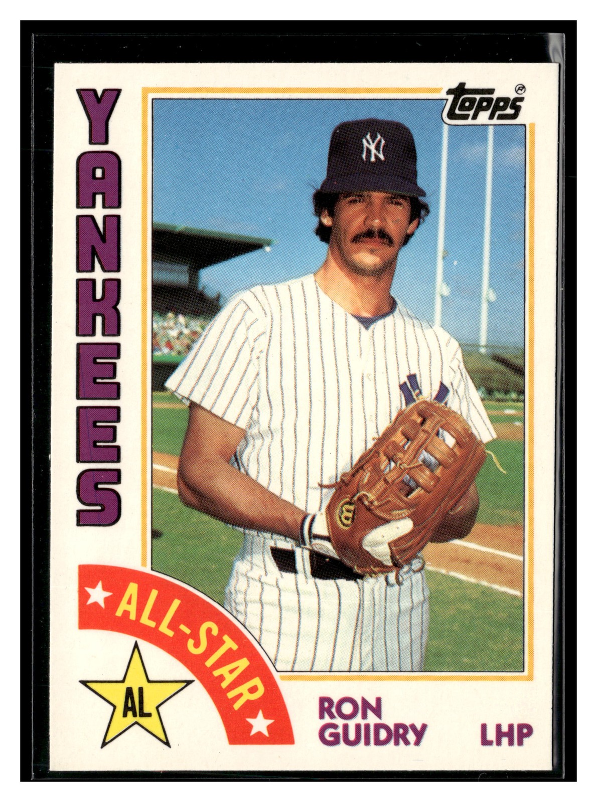 1984 Topps Collector's Edition Tiffany #406 Ron Guidry