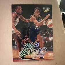 Fleer Ultra 1999 Nikki McCray #3 Washington Mystics WNBA Career Highlights
