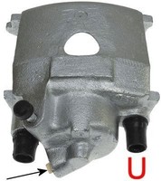 Hella Bremssattel Vorne Links Rechts FüR Seat VW