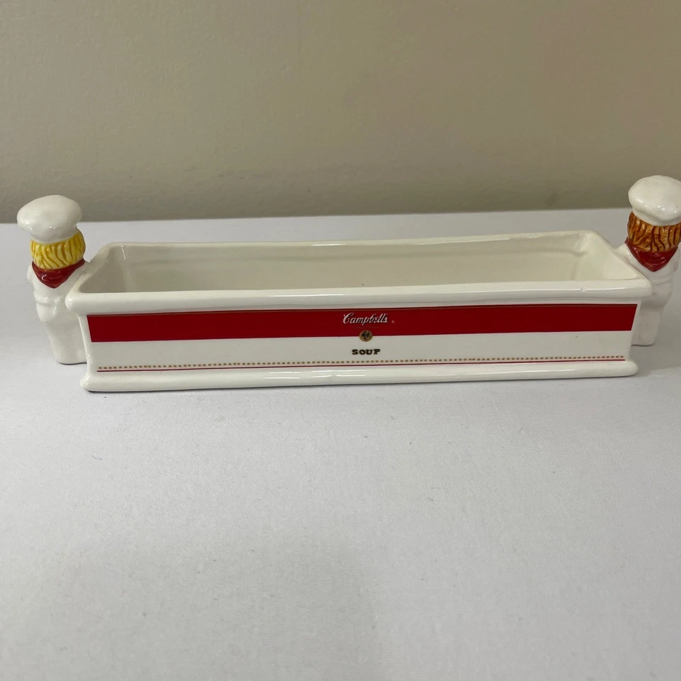 VTG Campbells Soup Saltine Cracker Ceramic Dish Tray Novelty Decor Collectible - Image 3 of 4