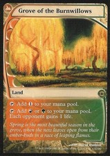 Grove of the Burnwillows - Damaged / Poor MTG Futuresight