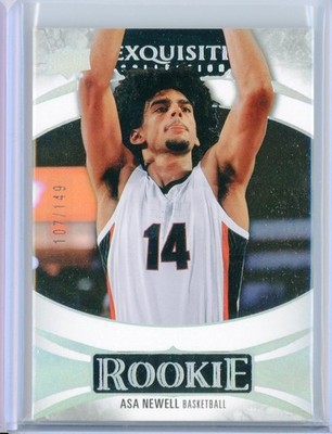 2025 Upper Deck Goodwin Champions ASA NEWELL Exquisite Rookie RC 107/149