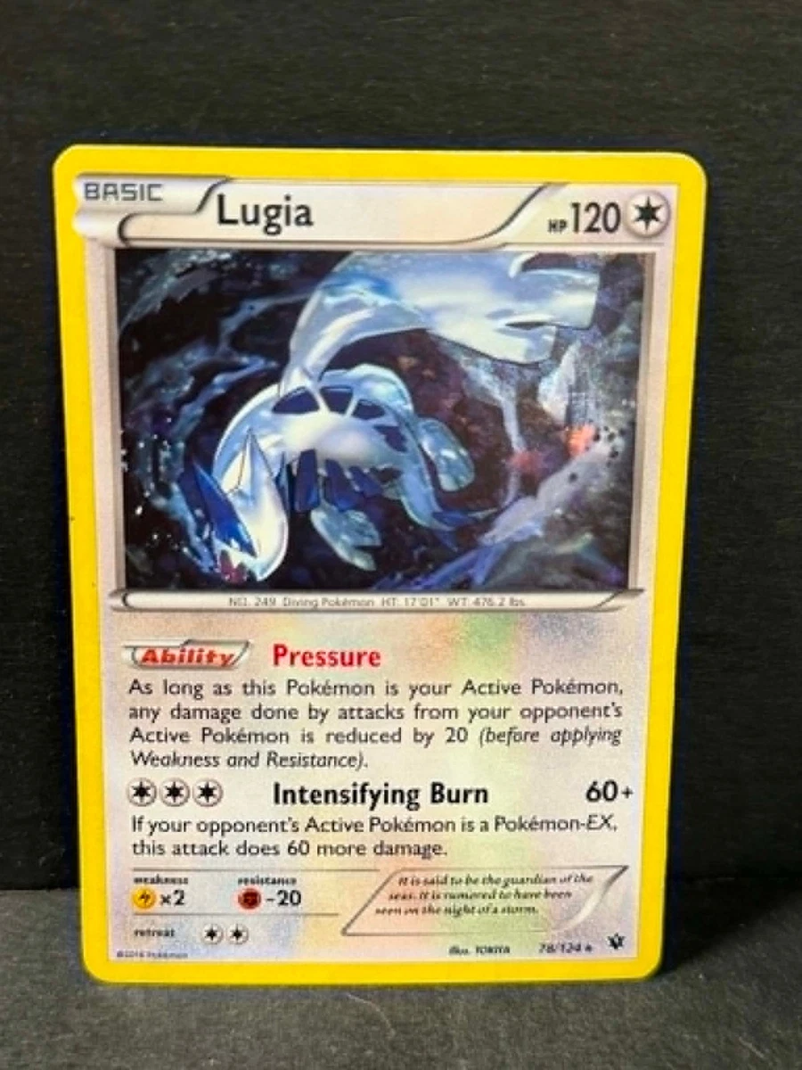 Pokémon Lugia Pokémon TCG Holo Rare Individual Collectible Card