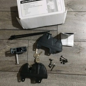 Key Lockable 2 Way Gate Latch,Key Operates on Both Sides of Gate, For Outdoor ..