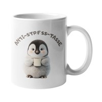 Anti Stress Pinguin Kaffeetasse Teetasse Tasse Geschenkidee 325 Ml
