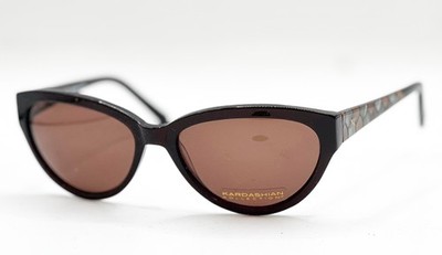 KARDASHIAN KOLLECTION KK-RX 15 BROWN AUTHENTIC SUNGLASSES 58-17