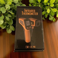 Infrared Thermometer High Definition Waterproof Temperature Gun Large Display