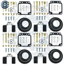 4x Yamaha XJ650 Maxim 80-83 Complete Carburetor Rebuild Kit with Jets & Gaskets