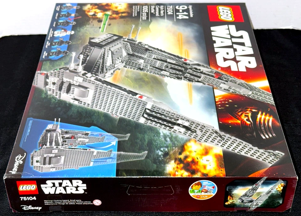 NEW! LEGO STAR WARS 75104 KYLO REN'S COMMAND SHUTTLE / EPISODE VII / DISNEY - Image 4 of 4