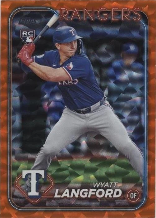 Orange Crackle Foilboard