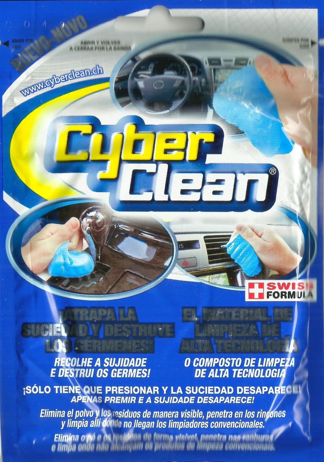 CyberClean GEL Super magic cleaner Cyber Clean BLUE slime cleaning car keyboards