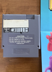 Pac-Man Nintendo NES Video Game and Sleeve and Rare Poster