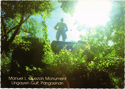 PC PHILIPPINES, MANUEL L. QUEZON MONUMENT, Modern Postcard (b60381)
