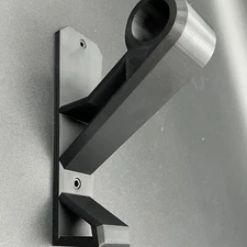 Motorcycle Helmet Wall Mount Storage Jacket Holder Stand Storage Gear Organizer