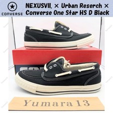 NEXUSVII. × Urban Reserch × Converse One Star HS D Black 35200760 Men's Size