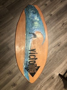 ビクトリア スキムボード グロメット ウイングフィッシュ ホワイト イエロー ビクトリア スキムボード グロメット ウイングフィッシュ ホワイト