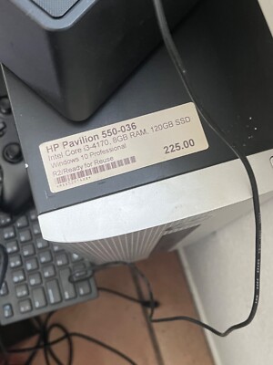 computer desktop pc hp pavilion intel core 134179