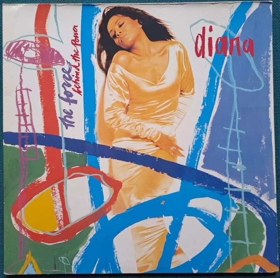 Diana Ross - The Force Behind The Power - 12"" Vinyl LP Record 1991 ALBUM EX+