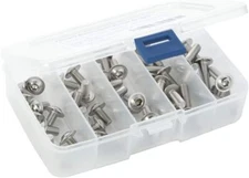 M6 X 10Mm 12Mm 16Mm 20Mm 25Mm Flanged Button Head Socket Cap Screws, 304 Stainle