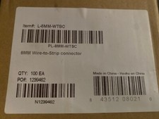  100 Pack  Task Lighting Illumaled 8mm Led Strip To Wire Connector L-8MM-WTSC