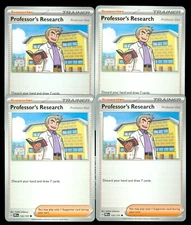 Pokemon PROFESSOR'S RESEARCH - ELM 123/131 Prismatic Evolutions  - MINT 4X