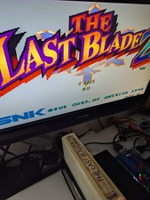 THE LAST BLADE 2 US WHITE CARD - Slot Jamma MVS SnK Neo Geo Arcade PCB