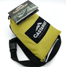 Castaway Lime Green/Charcoal Travel Camping Double Hammock