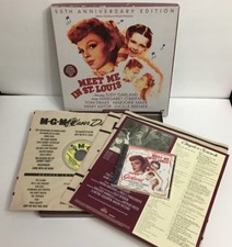 JUDY GARLAND Meet Me In St Louis LASERDISC 50th Anniversary Edition BOX Complete