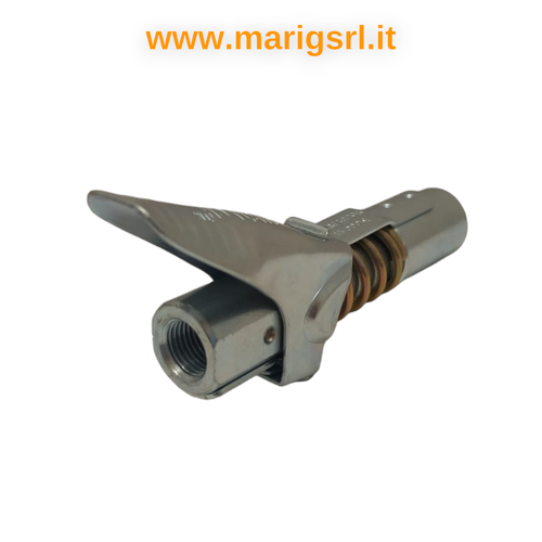Testina speciale 4 griffe attacco rapido a leva filetto M10x1 per ingrassatore - Foto 3 di 3