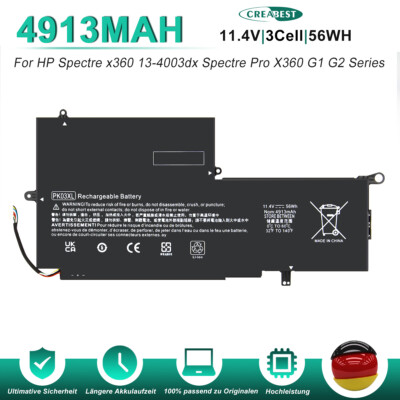 Akku Für HP Spectre 13 Pro x360 G1 G2 Envy PK03XL HSTNN-DB6S TPN-Q157 788237-2C2