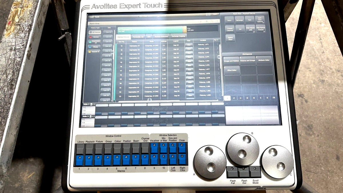 Avolites Pearl Expert W/Touch Wing & Case #5005 (One)THS | eBay