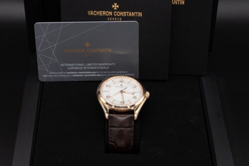 Vacheron Constantin Ref. 4600E/000R-B441 Rosegold Zifferblatt silber - Bild 3 von 14