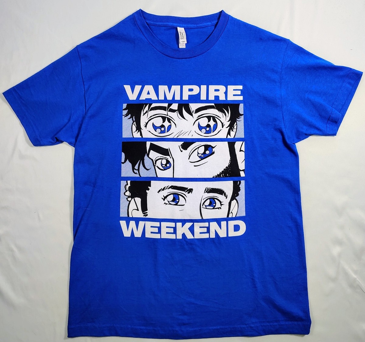 vampire weekend Tシャツ XL tee NWOT VAMPIRE WEEKEND 2024 BRIAN LEE O'MALLEY ANIME EYES BAND