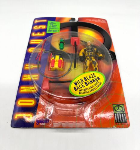 Jonny Quest The Real AdventuresWILD BLAZE RACE BANNON GALOOB Rare 1996 MOC - Picture 5 of 12