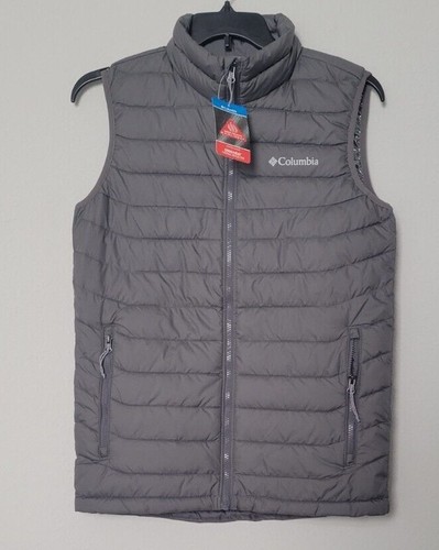 Columbia Mens Small Gray Omni-Heat 