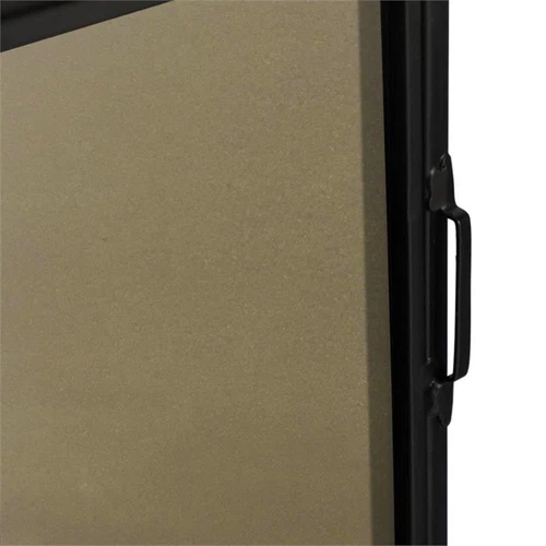 Elegant Decor Monet 32" x 24" Rectangle Metal Frame Mirror in Black - Picture 11 of 12