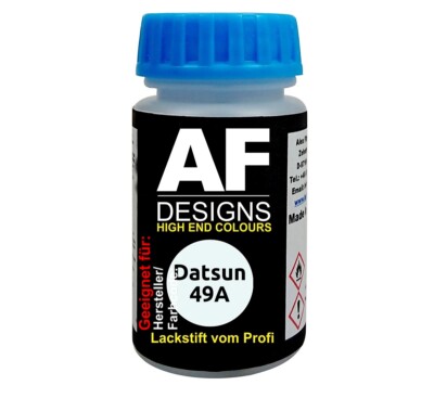 Lackstift für Datsun 49A Blanco Pola./White Patrol schnelltrocknend Tupflack Aut