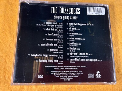 K11-25 THE BUZZCOCKS Singles Going Steady - 1979 - X2-13153 - CD
