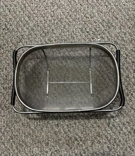 Expandable Stainless Steel Colander, Silver