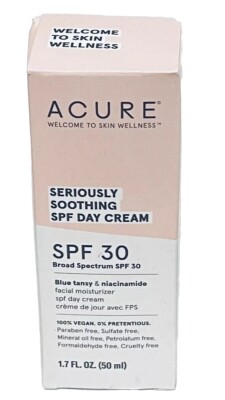 Seriously Soothing, SPF Day Cream, SPF 30, 1.7 fl oz (50 ml) New