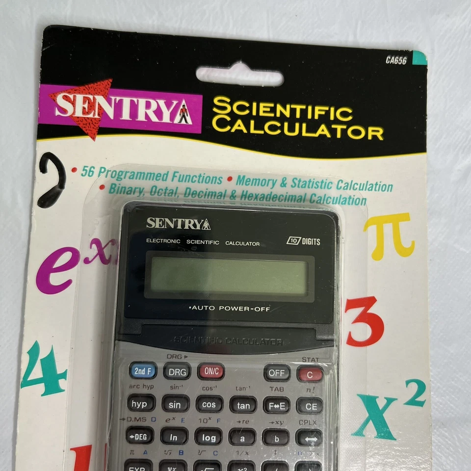 Vintage Sentry Electronic Scientific Calculator 10 Digits Portable *BRAND NEW* - Image 2 of 4